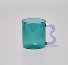Load image into Gallery viewer, Soremo Glass Mug in Teal