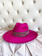 Load image into Gallery viewer, Fedora “Audrey” in magenta