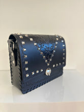 Load image into Gallery viewer, Chevron - Shoulder Bag Black