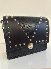 Load image into Gallery viewer, Chevron - Shoulder Bag Black