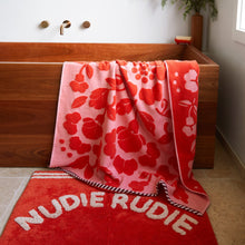 Load image into Gallery viewer, FLORENCE BATH SHEET - CHERRY