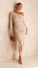 Load image into Gallery viewer, Chloe Knit Dress in Camel

