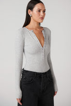 Load image into Gallery viewer, LARA BODYSUIT - GREY MARLE
