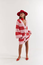 Load image into Gallery viewer, La Bohème Girls Elsie Knit Cardigan Candy Stripe

