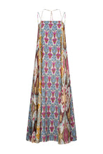 Load image into Gallery viewer, Alita Lara Maxi Dress - Aquarius Patchwork
