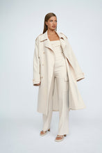 Load image into Gallery viewer, BLAIR BELTED TRENCH COAT - SAND
