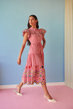 Load image into Gallery viewer, Reise Dress Vichy Red
