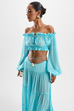 Load image into Gallery viewer, Song Moonstone Skirt - Blue Lagoon (sold as a set)
