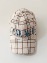 Load image into Gallery viewer, Neutral Plaid Cap
