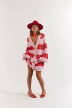 Load image into Gallery viewer, La Bohème Girls Elsie Knit Cardigan Candy Stripe
