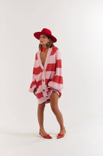 Load image into Gallery viewer, La Bohème Girls Elsie Knit Cardigan Candy Stripe

