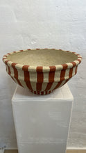 Load image into Gallery viewer, TERRACOTTA STRIPE BOWL
