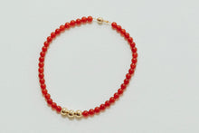 Load image into Gallery viewer, Carnelian Beaded Necklace

