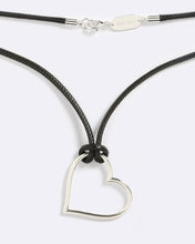 Load image into Gallery viewer, I HEART YOU NECKLACE IN SILVER
