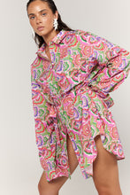 Load image into Gallery viewer, La Bohème Girls Clyde Shirt Cotton Agate Candy Apple
