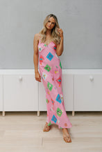 Load image into Gallery viewer, Pink Postcards Maxi Dress
