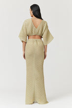 Load image into Gallery viewer, STEVIE CROSS OVER MIDI DRESS - GOLD
