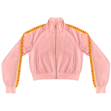 Load image into Gallery viewer, PINK &quot;GEO&quot; TRACK JACKET
