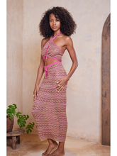 Load image into Gallery viewer, Valentina Delphine Maxi Skirt - Tropical Jewel
