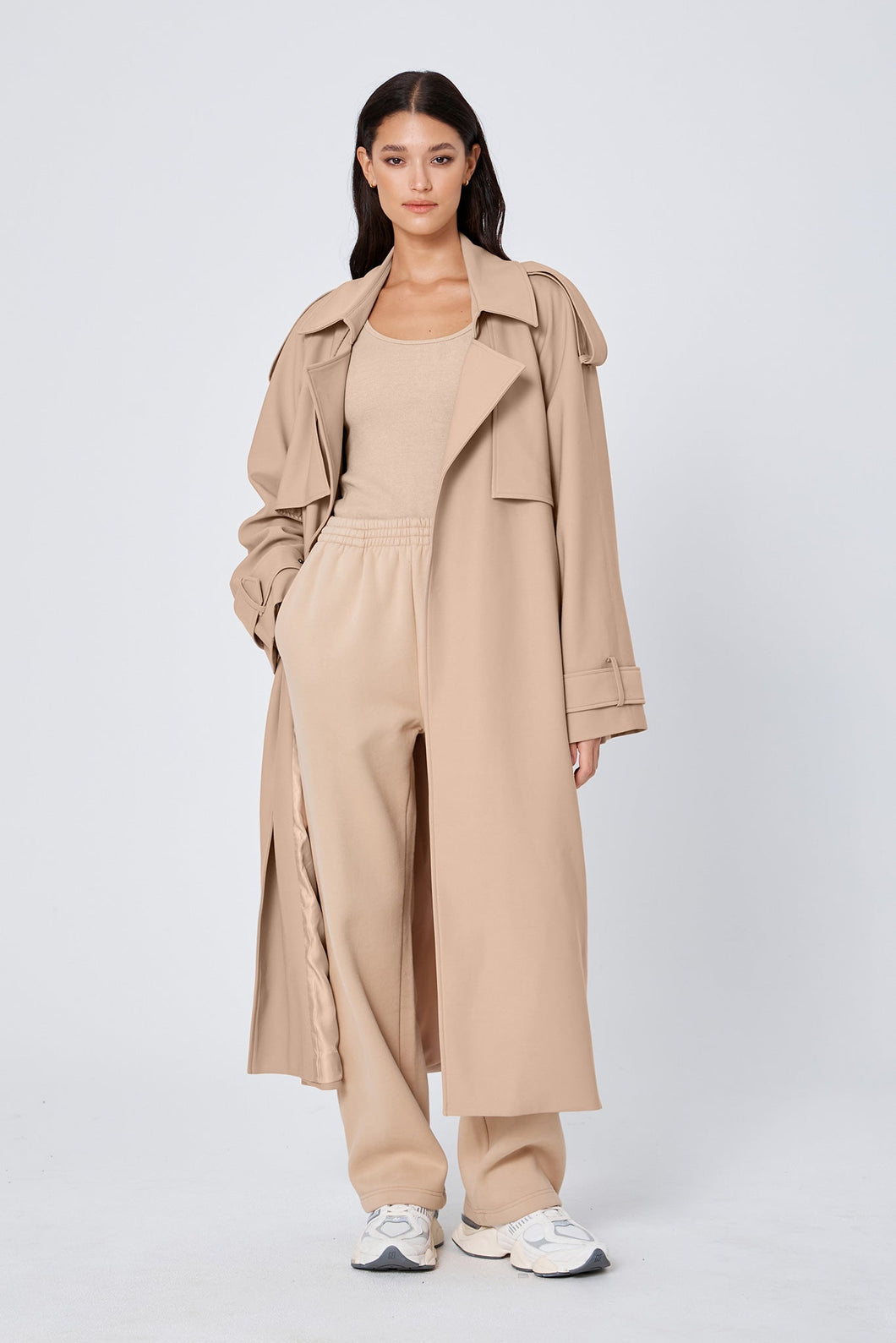 The Trench Coat in Sand