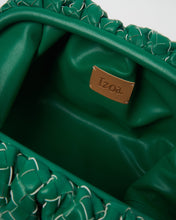 Load image into Gallery viewer, Izoa Vincenza Woven Bag Green
