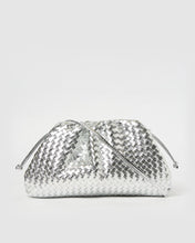 Load image into Gallery viewer, Izoa Vincenza Woven Bag Silver
