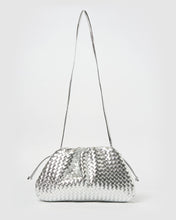 Load image into Gallery viewer, Izoa Vincenza Woven Bag Silver

