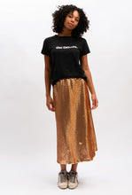 Load image into Gallery viewer, Alice Sequin Skirt - Gold Dust

