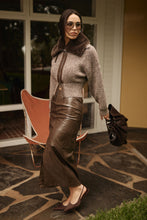 Load image into Gallery viewer, Raye Maxi Skirt - Chocolate

