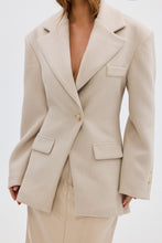 Load image into Gallery viewer, Saskia Cinched Blazer - Dove Grey
