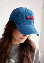 Load image into Gallery viewer, Vintage Wash Darling Cap - Blue
