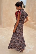 Load image into Gallery viewer, Cherry Leopard Remi Dress
