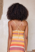 Load image into Gallery viewer, Leilani Demi Crop Top - Sunset Stripe
