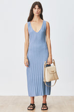 Load image into Gallery viewer, THE MONA KNIT DRESS IN LAGOON
