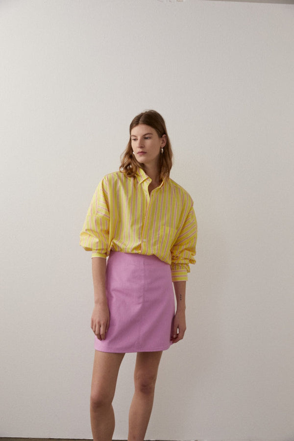 Georgia Shirt Yellow/Pink