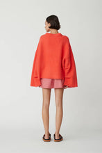 Load image into Gallery viewer, Pepa Cardigan in Cherry Red
