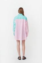 Load image into Gallery viewer, BENNY SHIRT IN PINK/TURQUOISE
