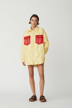 Load image into Gallery viewer, BUCKLEY JACKET IN YELLOW/RED
