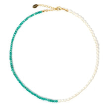 Load image into Gallery viewer, ODETTE NECKLACE - BLUE TURQUOISE
