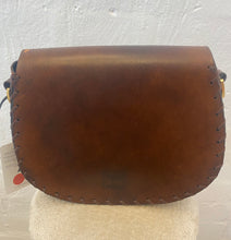 Load image into Gallery viewer, Rose Saddle Hobo
