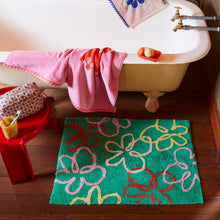 Load image into Gallery viewer, BERTY FLORAL BATH MAT
