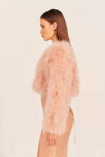 Load image into Gallery viewer, Manhattan Feather Jacket in Rose
