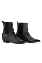 Load image into Gallery viewer, Cubana Heeled Boot - Black Leather
