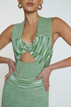 Load image into Gallery viewer, LEORA LATICE KNIT MIDI
