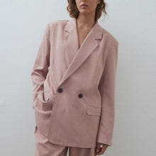 Load image into Gallery viewer, Dana Blazer in Dusty Pink
