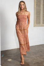 Load image into Gallery viewer, Luciana Flores Jumpsuit - Chocolate
