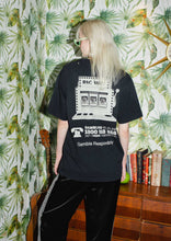Load image into Gallery viewer, Jackpot Tee. Vintage washed black.
