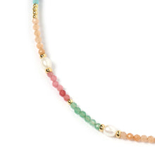 Load image into Gallery viewer, TANGO GEMSTONE AND PEARL NECKLACE
