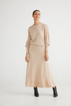 Load image into Gallery viewer, Alamo Knit Skirt in Light Bisque
