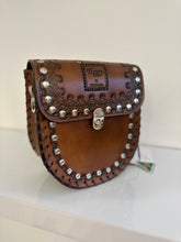 Load image into Gallery viewer, Heather in Paris - Crossbody Vintage Brown
